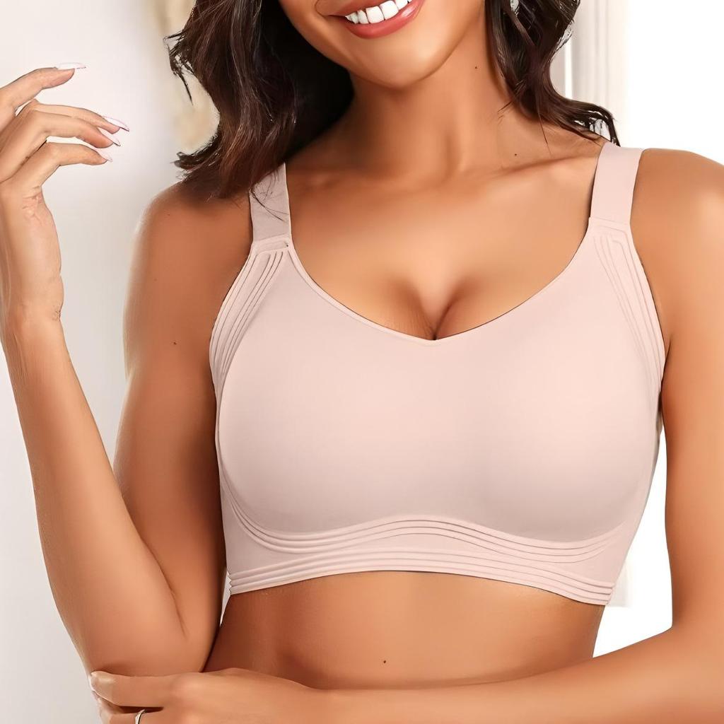 Vertvie European Edition Wireless Seamless Push-up Bra for Women - Soft Support & Full Coverage