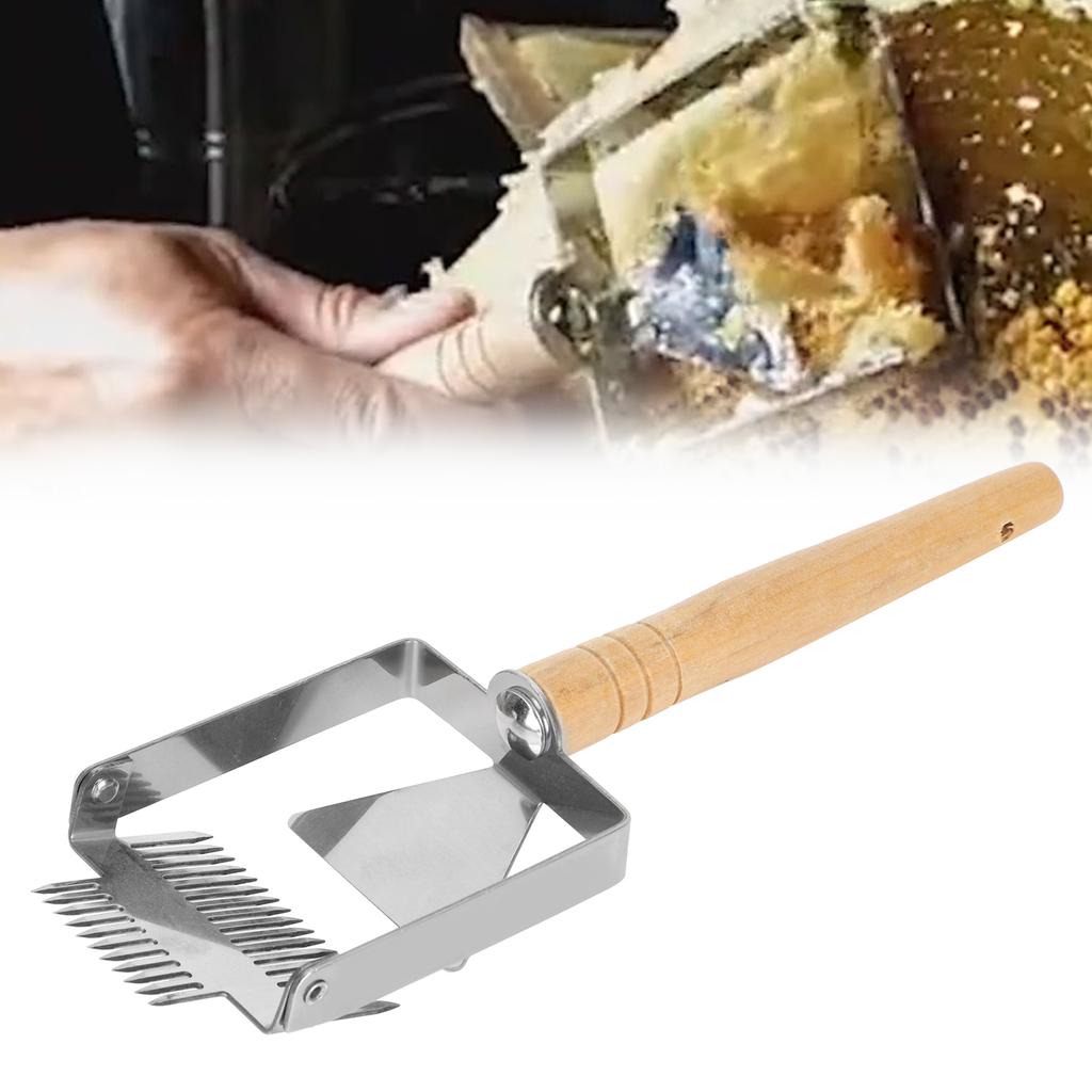 Beehive Honey Scraper Double Head Uncapping Fork Shovel Tool Beekeeping Equipment