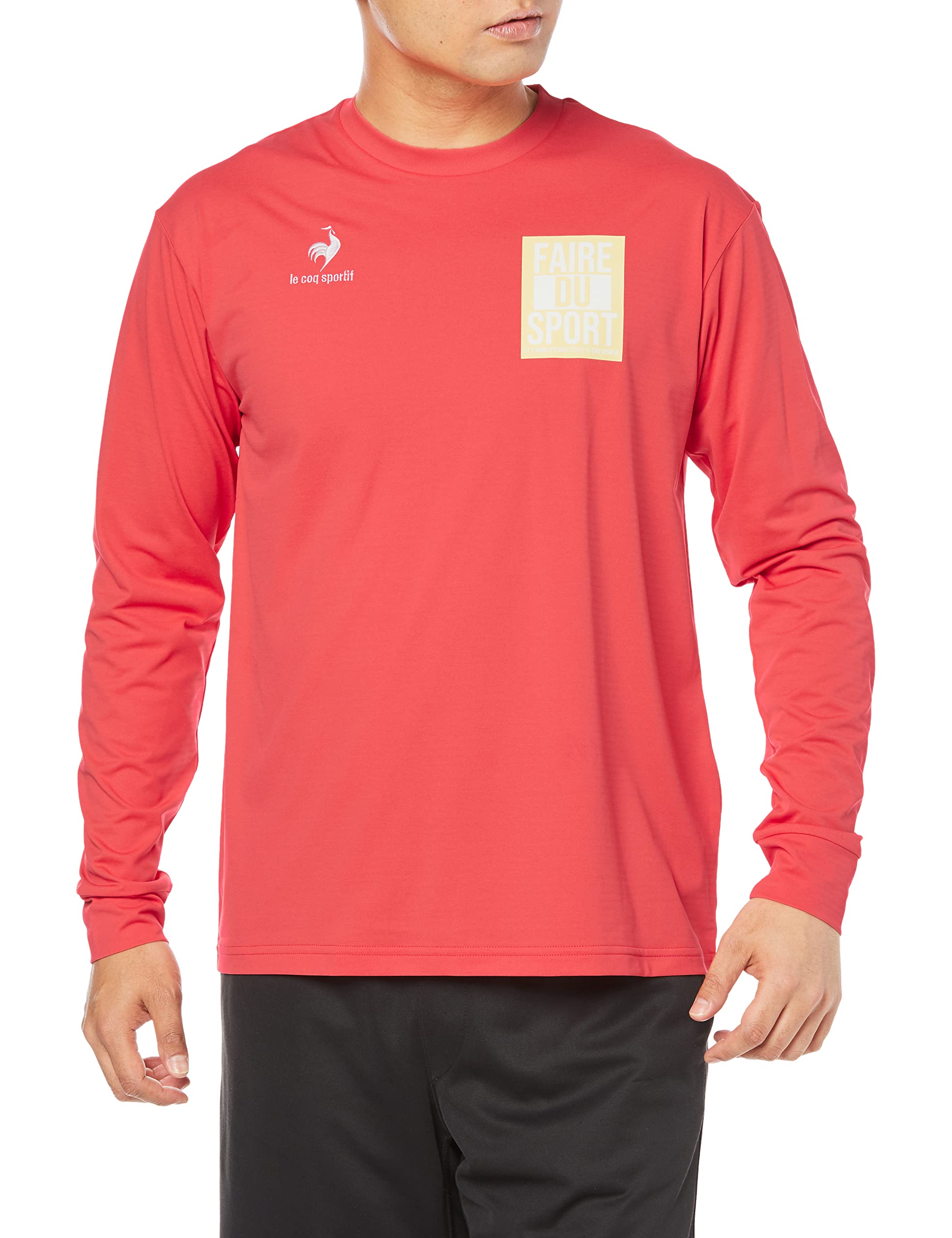 

Coq Свитшот с длинным рукавом Quick UV UV LCL L [Le Sportif] Рубашка, Футболка, Впитывающая, Сохнущая, Защита, Солнцезащитный крем, Защита, Тренировочная, Спортивная, Мужская,