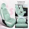 DJGY Lingbao BOX Leather Sports Seat Cushion: Stylish, All-Season Car Seat Cover