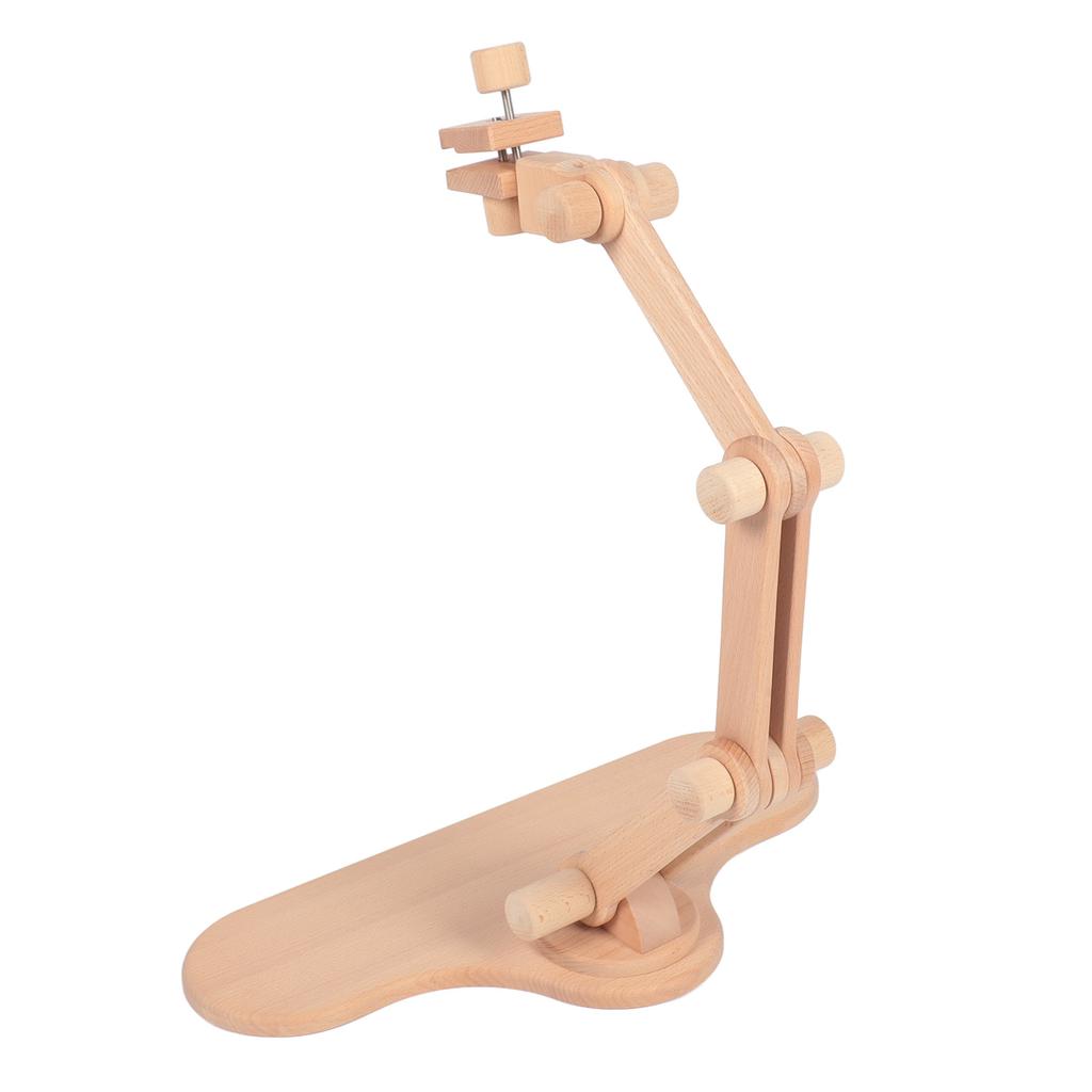 Embroidery Stand Adjustable Embroidery Hoop Holder Multifunctional Rotated Cross Stitch Stand for