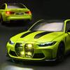 1:24 BMW M3 CS LCI G80 Mpower Supercar Alloy Model Car Toy Diecasts Metal Casting Sound and Light Car Toys For Children Vehicle