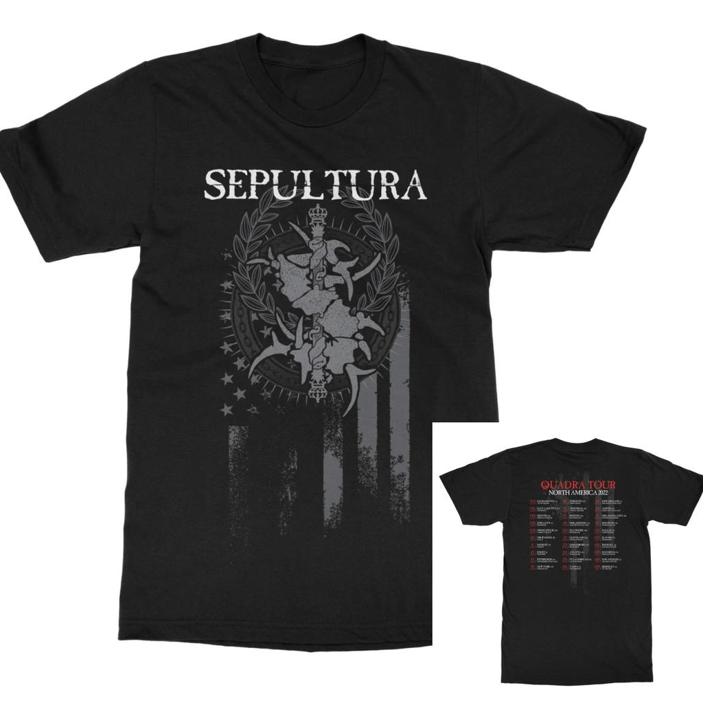 Sepultura Arisen Bluegreen S Band Rock Music Art Style Summer Casual TShirt Unisexs and Womens Luxury Brand Top
