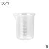 Transparent Scale Plastic Measuring Cup V Shape Mouth Laboratory Beakers Milk Tea Store Measuring Cup Volumetric Beaker Kitchen