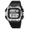 SKMEI 2126 Sports Watches for Men Waterproof Stopwatch Alarm LED Display Digital Countdown Mens Wristwatch Clock Montre Homme