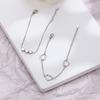 A Free Shipping Love Bracelet Combination Diy Design Sense Fashionable Simple Hollow Heart Bracelet Women
