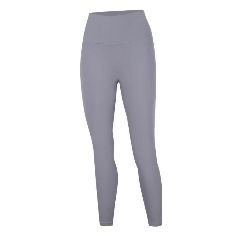 High-Waisted 9/10 Length Yoga Leggings Women Seamless Ultra-Stretch Quick-Dry Breathable Workout Pants