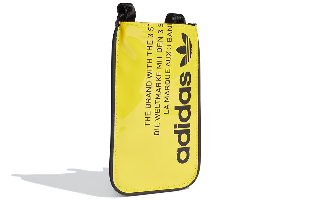 Adidas Originals Trefoil Artificial Leather Shoulder Bag Regular Unisex Yellow GN4452
