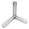 Alloy with Screws 2020 3030 4040 Series Slot 3-Way End Corner European Standard Bracket Connector