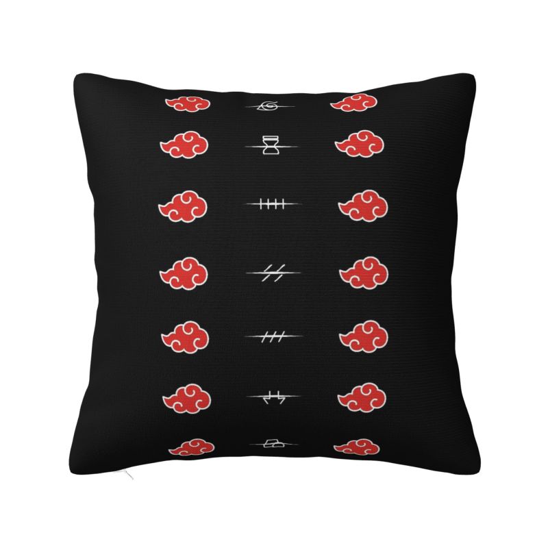 

Custom Sasuke Uchiha Akatsuki Modern Throw Pillow Covers Itachi Uchihas Anime Sofa Cushion 30cmx30cm