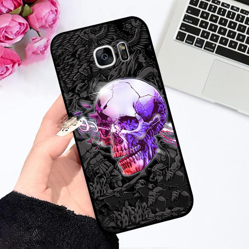 For Samsung Galaxy S7 Edge Silicone Case Astronaut Cute Soft TPU Phone Cover For Samsung Galaxy S6 S7 S 7 Edge Back Cover Bumper