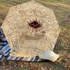 1PC Marauders Map Umbrella-8-Rib Reinforced, Automatic Open, Lightweight & Durable, Cute Fashion Accessory for Outdoor, D2692