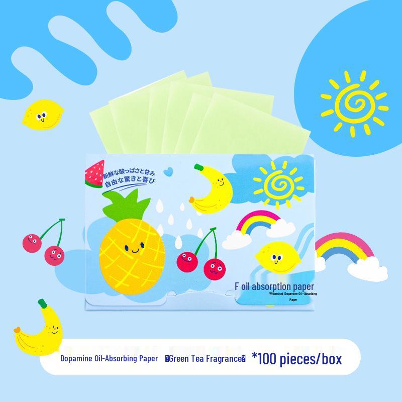 Magic Beauty Oil Control Blotting Paper: Portable and Refreshing Facial Tissue for Women and Men