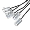 LED Car Opitcal Fiber Ambient Lighting Parts Auto 6/8 Meters Optical Fiber String RF Remote Atmosphere Lamp Decor