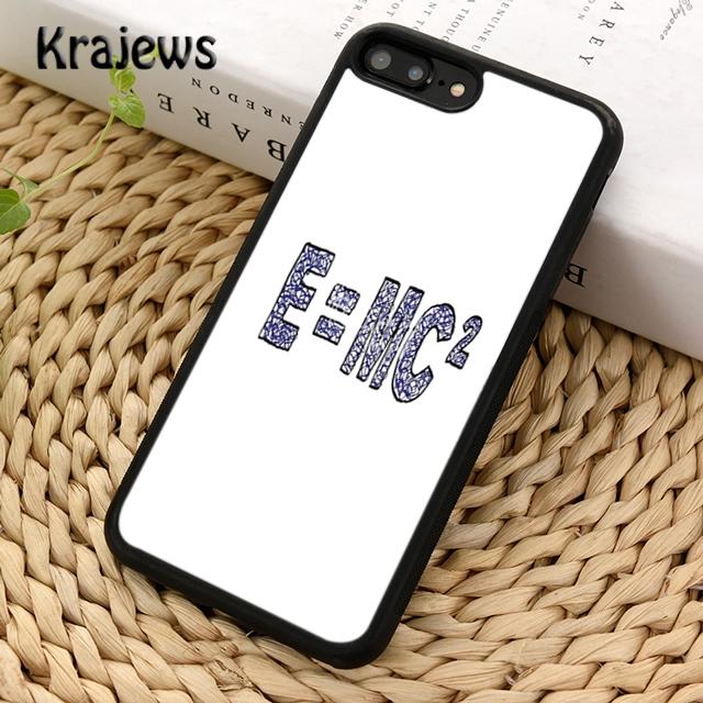 Krajews Physic Equations E=mc2 Math Phone Case Cover For iPhone 17 Air 16 15 14 Plus 11 12 13 Pro Max Coque Fundas