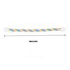 Comfortable Grip Bird Rope Perch Colorful Design Bendy Cotton Perch  For Parrots