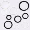 Adjustable Metal O-Ring Bra Strap Buckles, Japanese-Style, 8-Ring & 9-Ring Adjustment Accessories