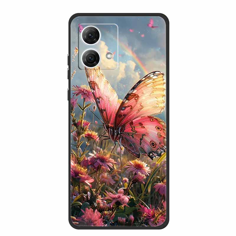 

For Moto G54 / G84 / G24 G14 4G Case Soft Lovely Silicone Protective TPU Covers for Motorola MOTO G54 G 54 5G Bumper for MotoG84 Moto G24 4G