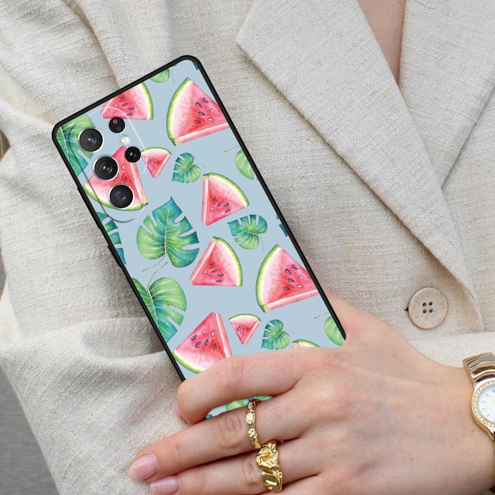 Fruity European Summer Cell Phone Case for Samsung Galaxy S26 Ultra S25 S24 S23 S22 S21 S20 Note10 Cover