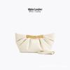 Bolso de mano plisado metálico JW PEI Leia - Bolso cruzado de noche a la moda