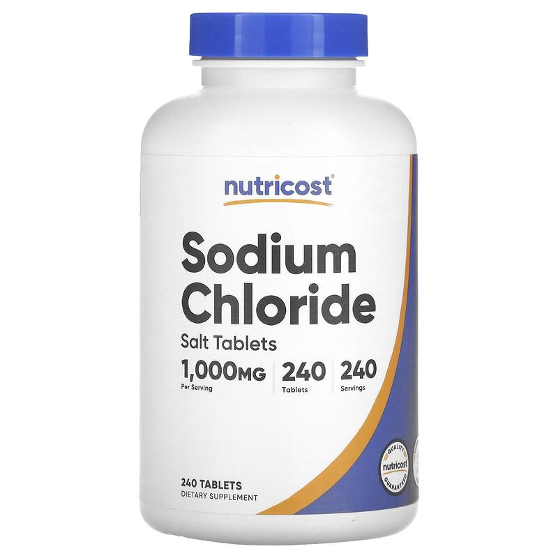 Rworld Wellness Unisex Sodium Chloride, 1,000 Mg, 240 Tablets