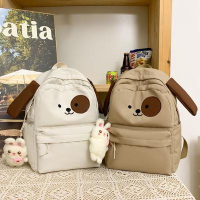 School Bag Junior High School Girls High School Students Backpack College Student Travel Bag Large Capacity New Cartoon New Backpack