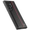LC.IMEEKE For Samsung Galaxy S26 Ultra Case Carbon Fiber Texture Leather + TPU + EVA Phone Cover