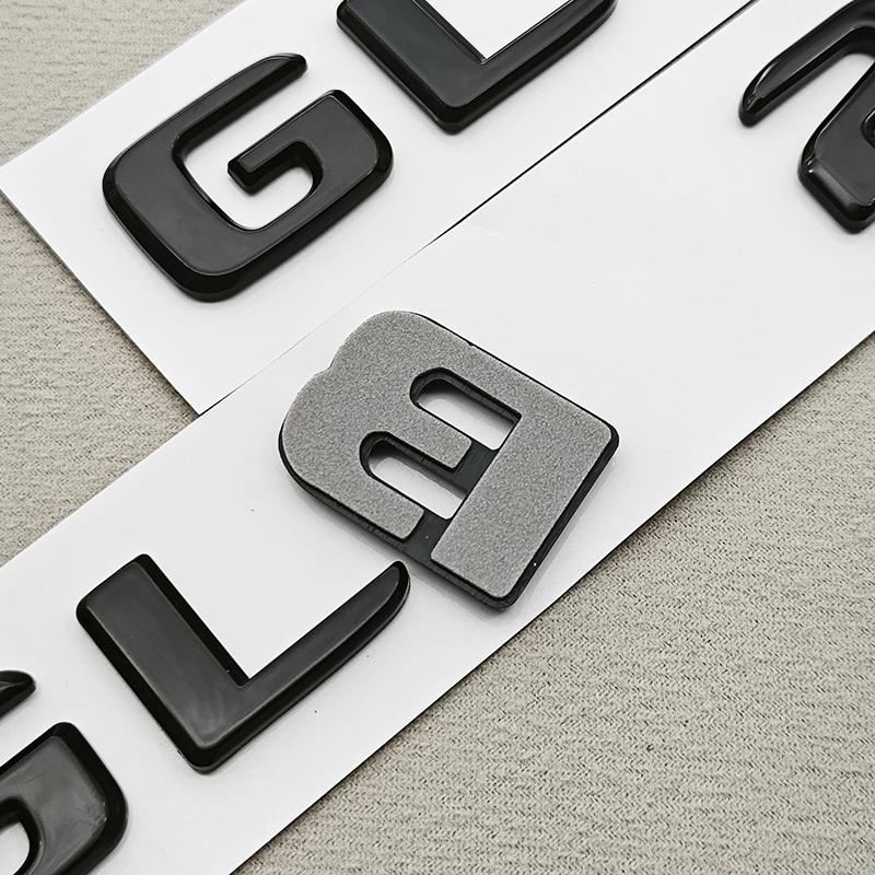 Lettere Logo Auto 3D in ABS GLB 220 GLB 250 Emblema Badge Portellone Posteriore Decalcomanie Per Mercedes benz GLB220 GLB250 X247 Accessori Auto