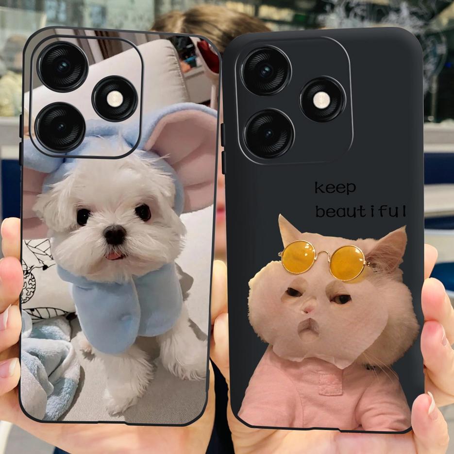 For Tecno Spark 20C Case BG7n BG7 Stylish Painted Cover Soft TPU Matte Phone Case For Tecno Spark 20 Pro Plus Spark20 20C Bumper
