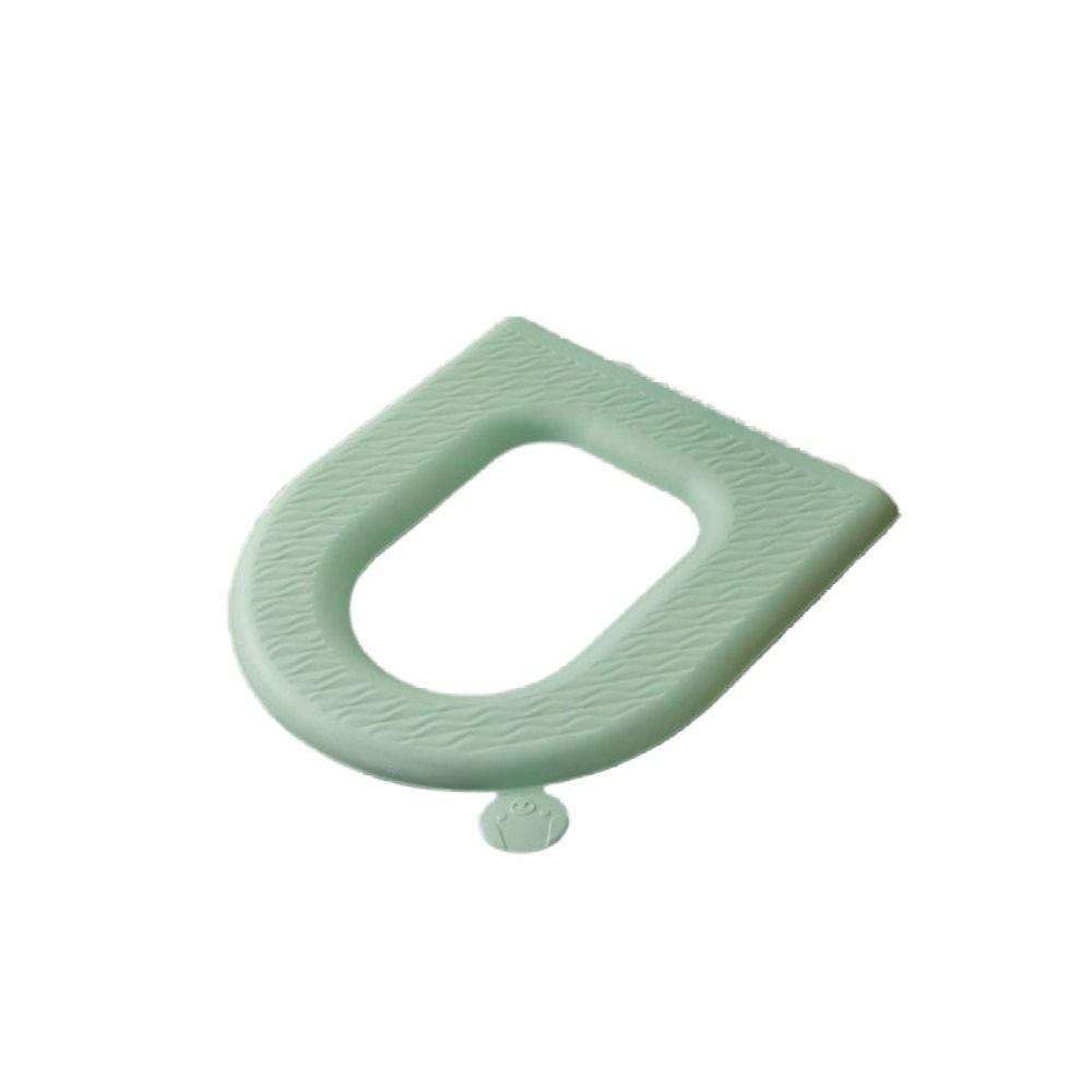 Washable Toilet Seat Cover Waterpoof Toilet Sticky Seat Pad WC Mat Toilet Cushion  Four Season