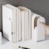 Stationery Organizer Plastic Bookend with Drawers Large Capacity Documents Stand  Bedroom