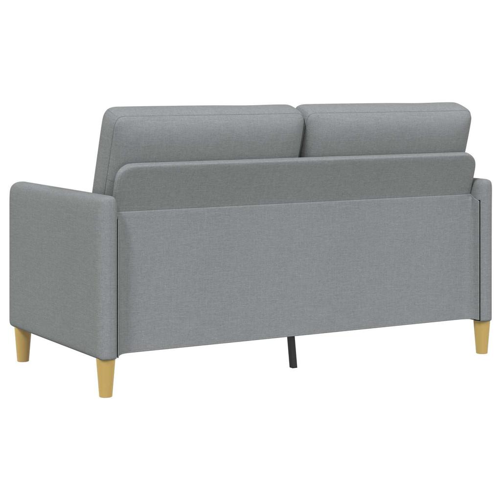 Storage Sofa in Light Grey 152 x 78 x 87 cm Polyester