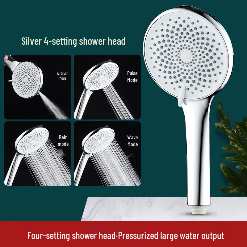 Powerful Boost Rain Shower Head Set for Bathroom & Home