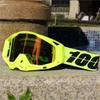 100 Off-Road Motorcycle Goggles with Nose Guard & Windshield Protection for Adults