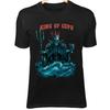 KING OF CUPS Shirt - Skull Tarot, Skeleton King In Black Sea Gothic Art Tee