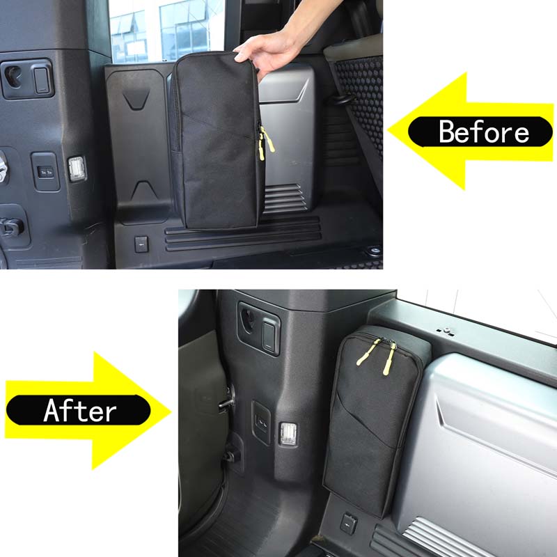 For Land Rover Defender 110 130 2020-2024 Car Trunk Storage Bag Multifunctional Storage Bag Car Accessories