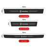 AEV1 Car Rear Trunk Protector Doorsill Anti Scratch Stickers For Skoda Yeti Kodiaq Karop Kamiq Rapid Fabia Octavia A7 Scala Superb