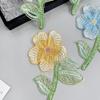 Exquisite Multi-Colored Beaded Sequins Embroidered Flower Clothing Top Dress T-Shirt Decorative Cloth Sticker Accessories