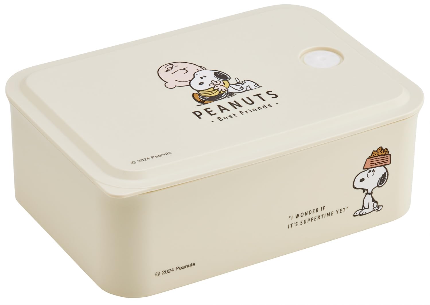 

Skater Bento Box 1 Tier 700ml Microwave Safe with Lid Lunch Case Lunch Box Snoopy Badge PL70B69130