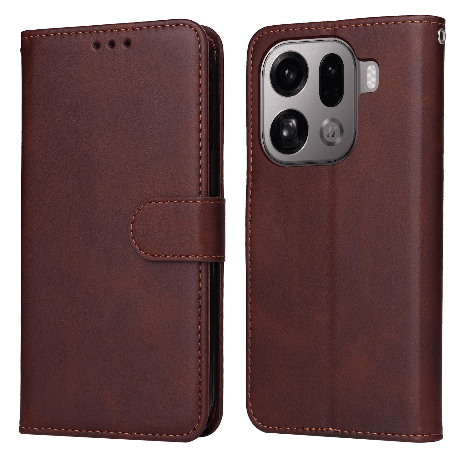 

For Oppo Find X9 Pro 5G Case Wallet PU Leather Folio Flip Phone Cover