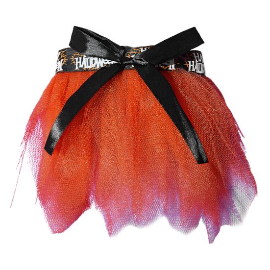 Haustierkleidung Schleifendesign Dekorative Netzgarn Sommer Katze Hund Tüllrock Haustier