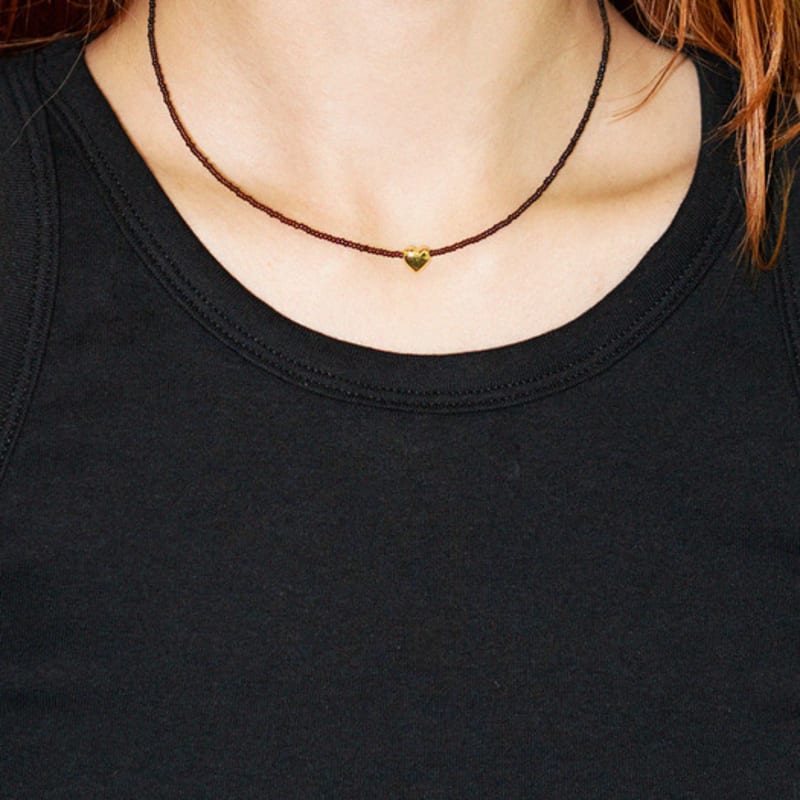 OURPIERRE ROMANTISCHE HALSKETTE BRAUN