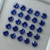 CERTIFIED 5x5 MM Natural Blue Round Cut Sapphire Untreated Gemstone 8 Pcs Lot Y- 1061288