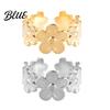 Durable Gold Ring Women Open Lightweight Comfortable Anti-Oxidation Fine Craftsmanship