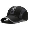 Gorra de Running Ligera de Secado Rápido para Hombre - Transpirable, Protector Solar, Estilo Veraniego, Ajuste Grande