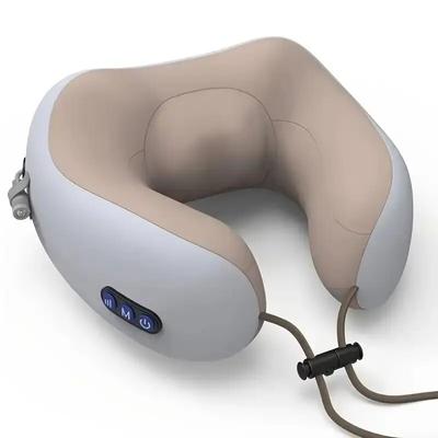 Elektrisches Nackenmassagekissen, U-förmig und passt sich dem Nacken an, einstellbare Heizung zum Massieren und Entspannen, langlebige Memory-Baumwolle