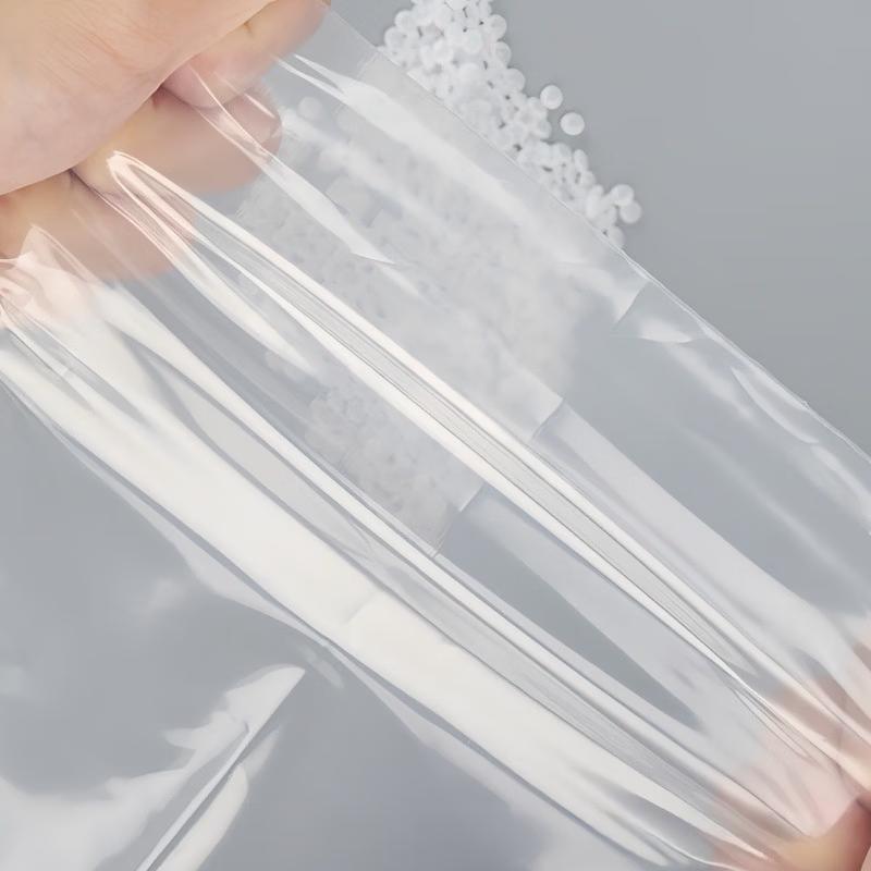 12x17cm Transparent PE Self-Sealing Storage Bags
