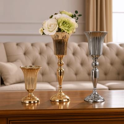 Europejski Styl Ślubny Wazon na Kwiaty Dekoracyjne Uchwyty na Sztuczne Kwiaty Doniczka na Suszone Kwiaty Restauracja