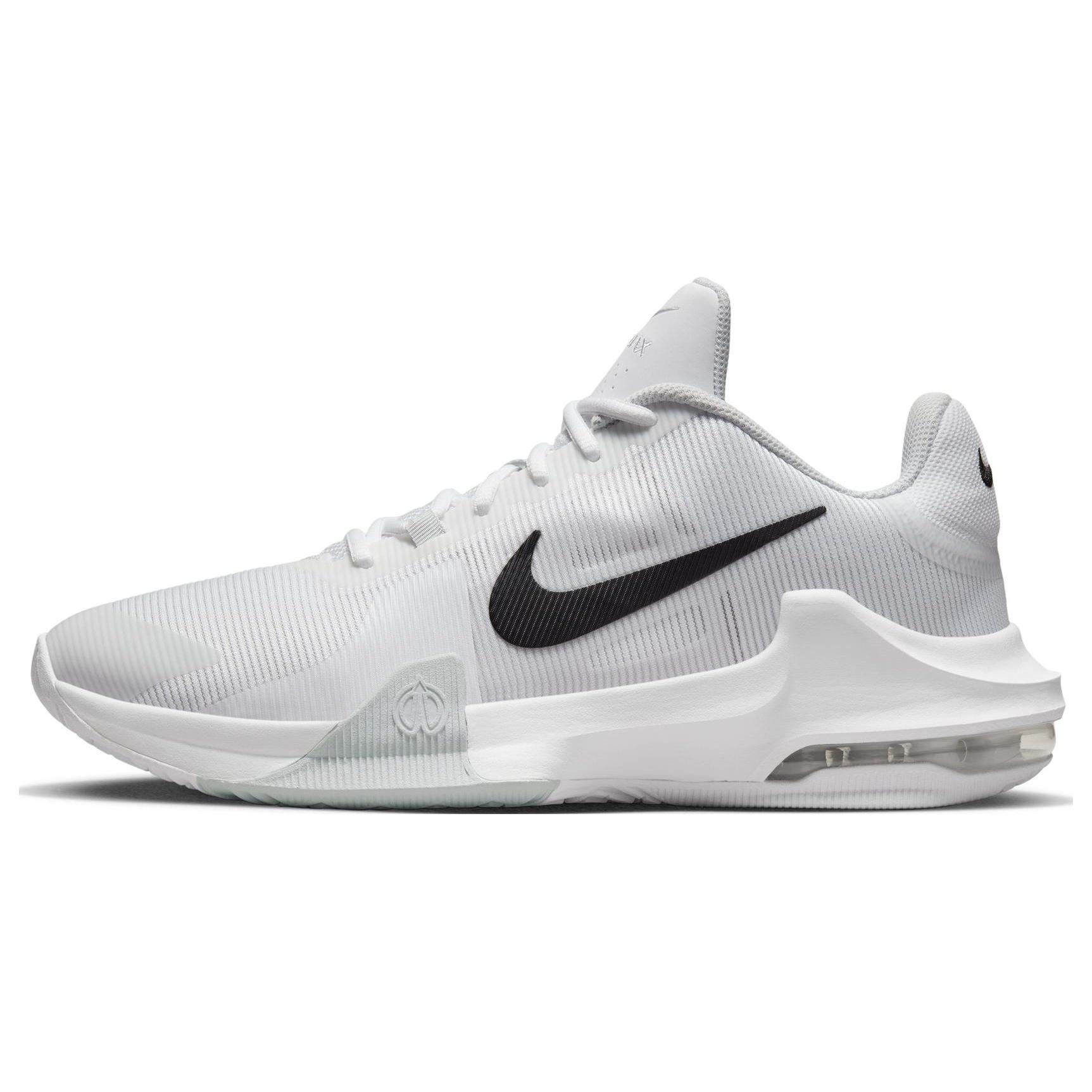 Nike Air Max Impact 4 White Black Men s DM1124-100 EU 44.5