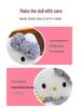 2026 Cartoon Cute KT Cat Doll: Eight-Inch Plush Toy for Children's Birthdays and Claw Machines.